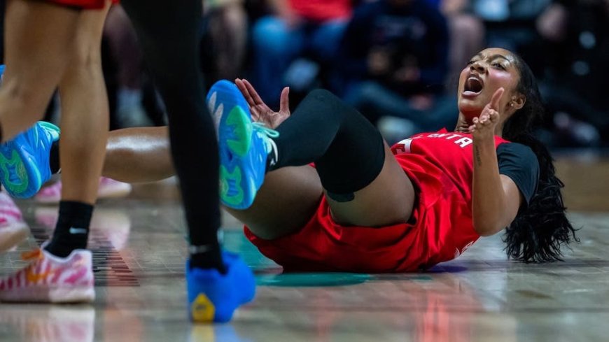 Angel Reese smacked in the face by Sun's Aaliyah Edwards, has poor shooting night in Dream win