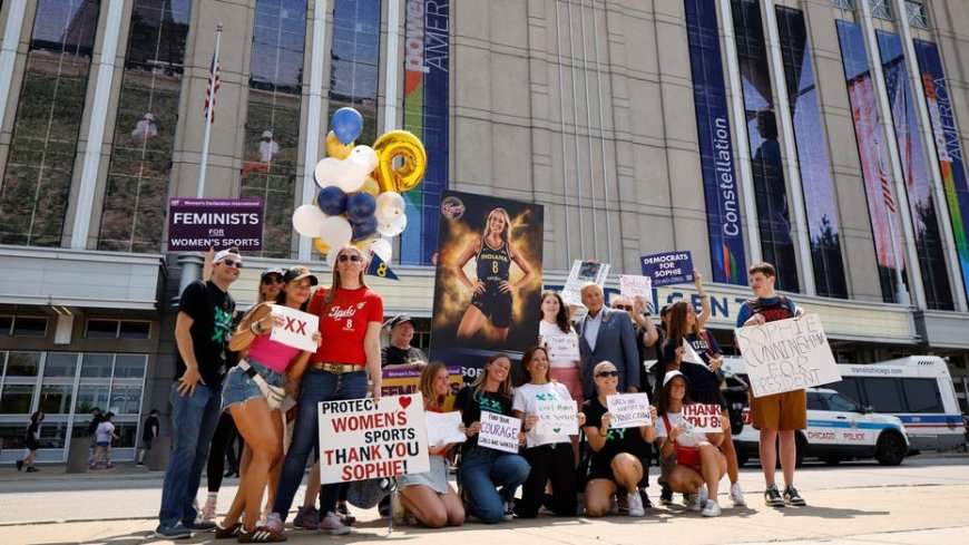 Sophie Cunningham supporters rally in Indiana while displaying what makes America great