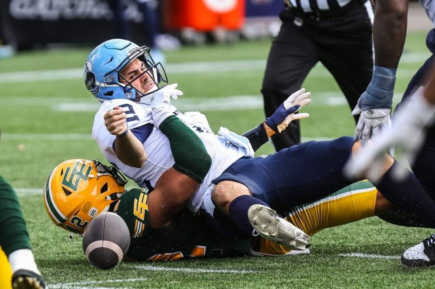 Edmonton Elks thump Toronto Argonauts 42-12