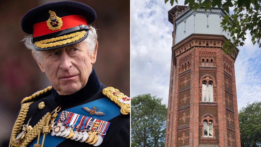 Rentals now allowed in historic water tower on King Charles' Sandringham Estate where royals spend Christmas