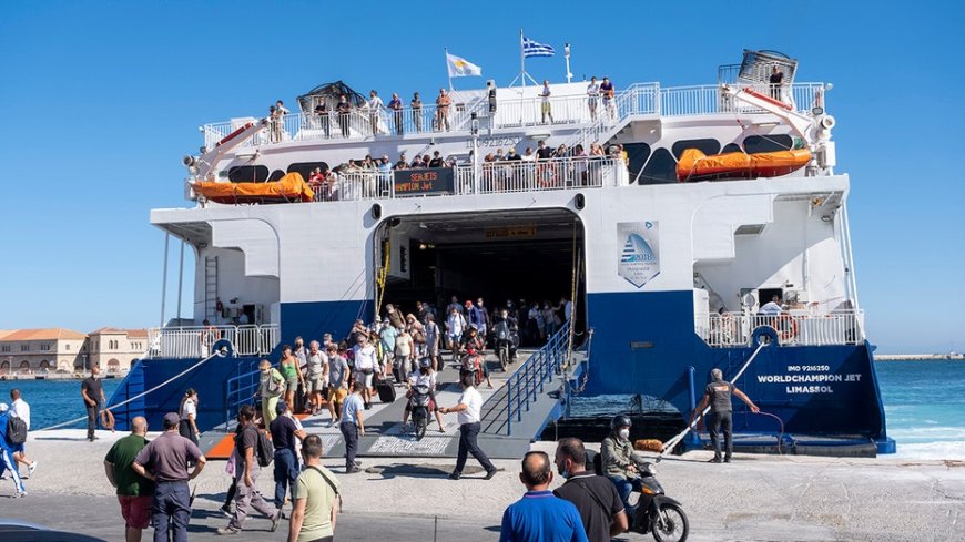 Vacation nightmare unfolds as ferry passengers battle seasickness at island hot spot