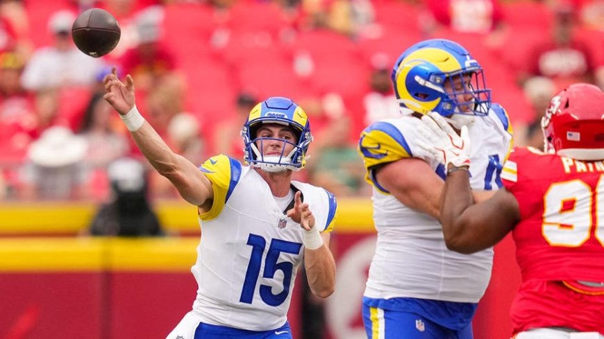 It's wise not to trust the NFL preseason but, holy moly, Rams QB Ty Simpson looks like a stud