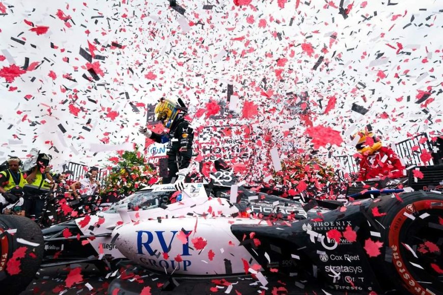 Marcus Ericsson wins inaugural Ontario Honda Dealers Indy in Markham