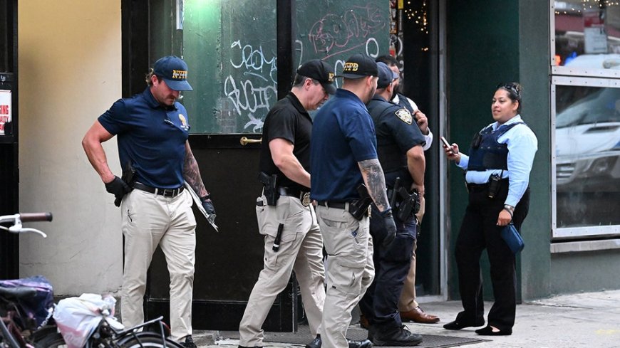 NYPD officers fatally shoot man armed with butcher knife after he advanced toward cops: police