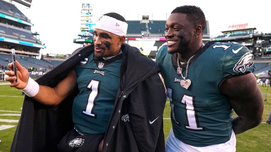 AJ Brown says there's been silence between him and ex-teammate Jalen Hurts since his move to New England