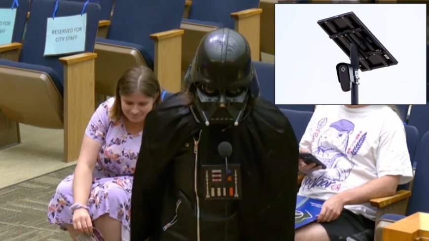 Video: Darth Vader Supports Flock Cameras