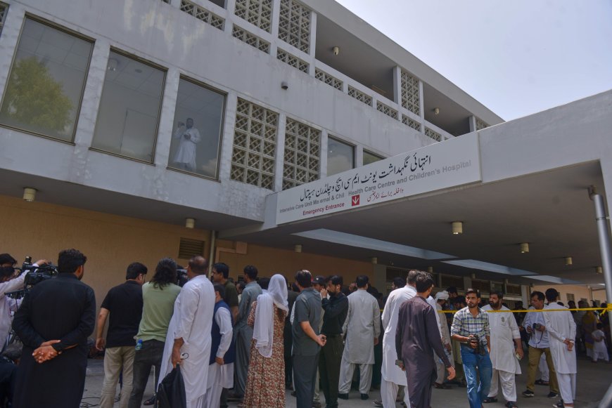 Fire in hospital kills 14 newborns in Pakistan’s capital