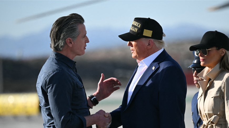 'He's so thirsty': Newsom's 'enthusiastic' praise for Trump policy turns heads