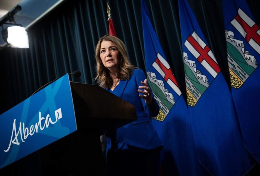 Danielle Smith rejects taxing oil exports, pushes increased diplomacy efforts with U.S.