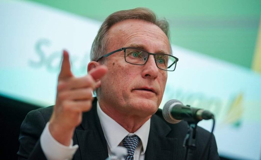Saskatchewan fiscal update projects $825M deficit, cites health, agriculture costs
