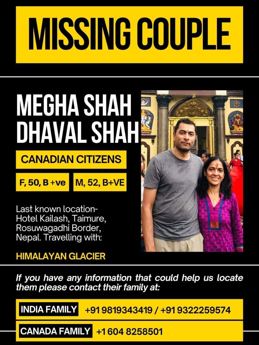 B.C. couple missing after catastrophic flash flooding on Nepal-Tibet border