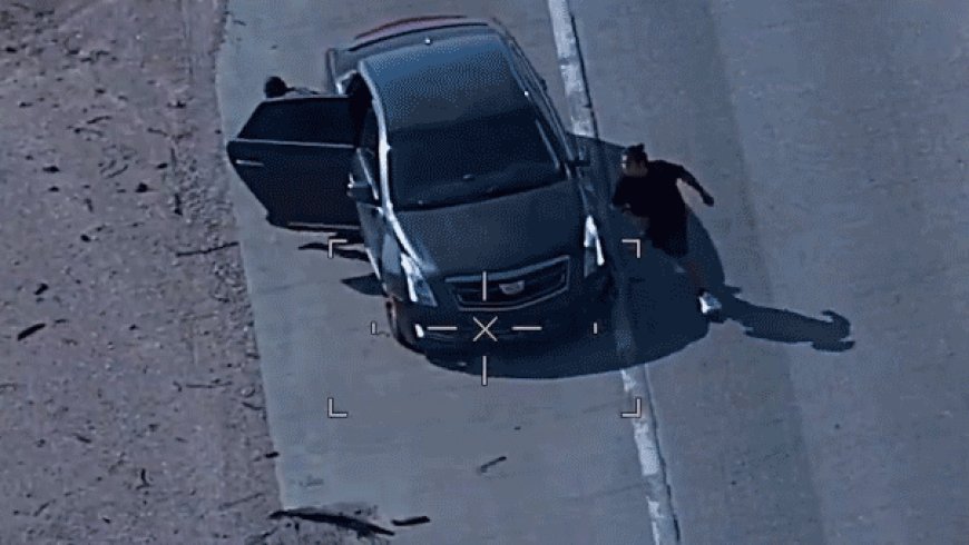 Suspected human smugglers lead cops on 100-mph chase before bailing and allegedly committing armed carjacking