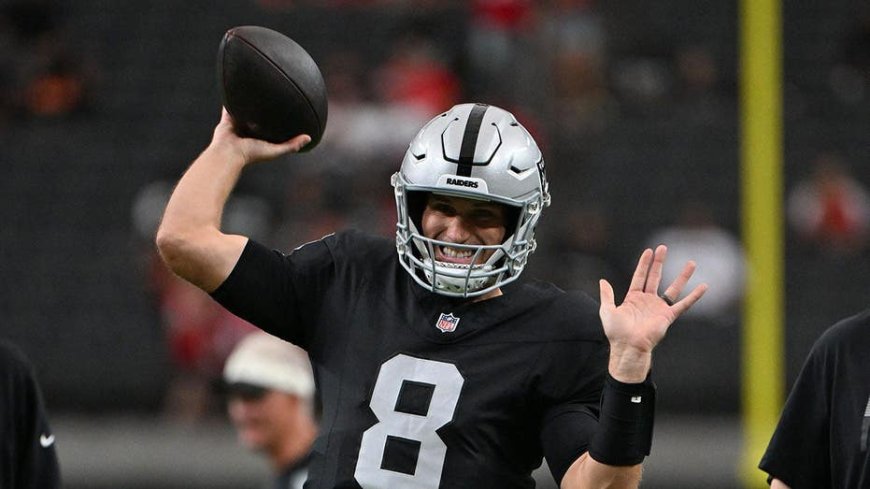 Kirk Cousins dominates Raiders preseason quarterback play but coach Klint Kubiak still won't name the starter