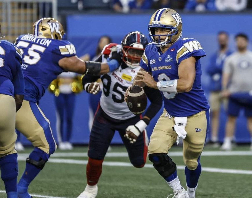 Blue Bombers come up big in beating Alouettes