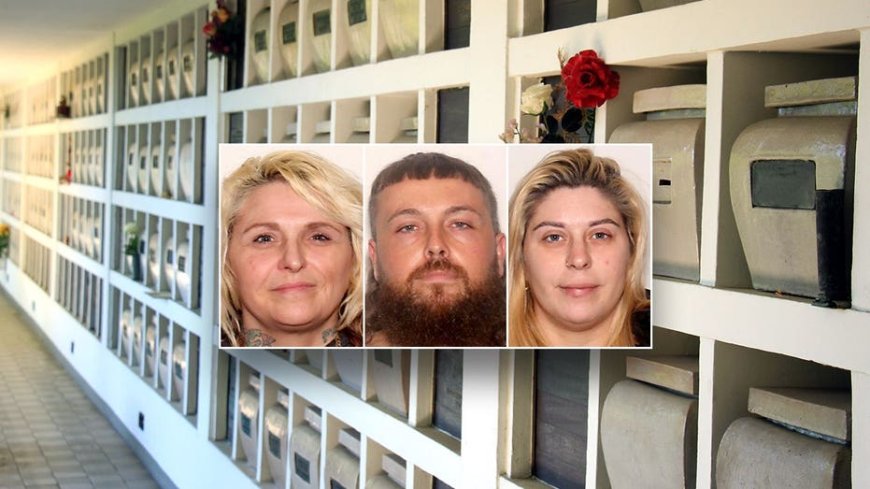 Alleged tomb-raiding trio arrested in cross-country cemetery spree 'to steal from the dead,' police say