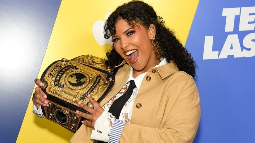 AEW women's champion Willow Nightingale heads to All In match with hand injury, vows to keep title
