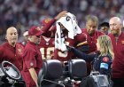 Washington Commanders face season-defining crisis as Jayden Daniels suffers another serious elbow injury