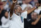 Trumpeter Dr Jesse McGuire belts national anthem after instrument malfunctions in unforgettable MLB moment