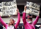 Leftist protester disrupts Climate Week event by ranting against US military