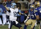 Argos come up big late to beat Bombers 30-28