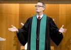 Woke megachurch pastor, Dem nominee called on congregation to repent for driving, eating beef