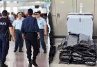 Staggering drug haul found at major airport after bizarre attempt to hide evidence