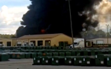 Massive chemical fire erupts at electrical transformer plant in Mississippi, forcing evacuation