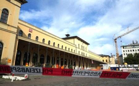 Explosion near German train station injures 2 Ukrainian citizens