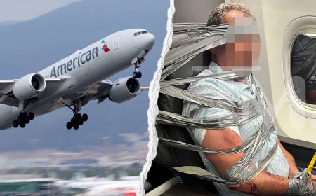 American Airlines passenger duct-taped to seat after alleged racist, homophobic midair outburst