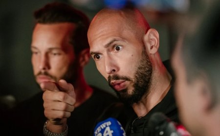 Andrew Tate Indicted in Romania for Trafficking Minors, Sex with Minors and Money-laundering