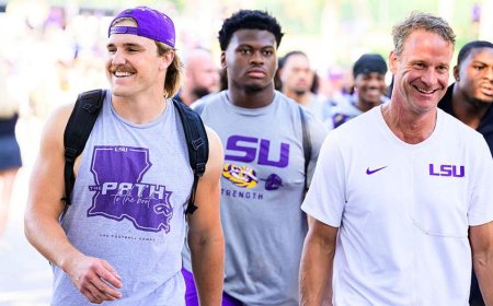 LSU is ready to party: Lane Kiffin’s debut brings fireworks to Death Valley after revival-like buildup