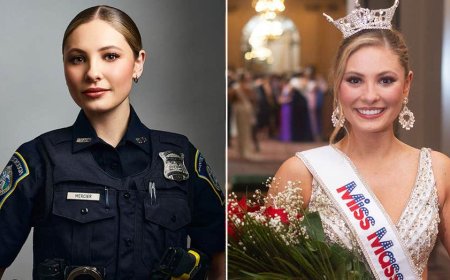 Miss America contestant reveals surprising day job as Massachusetts police officer