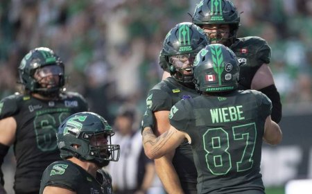 Riders host Bombers for crucial Labour Day game