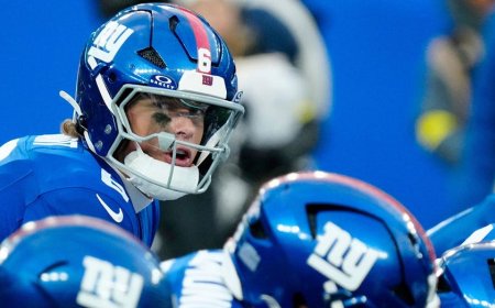 John Harbaugh and Jaxson Dart aim to pull the New York Giants out of the NFC East basement