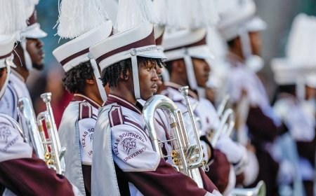 Marching band tuba player unleashes punches on man at college football game without missing a beat