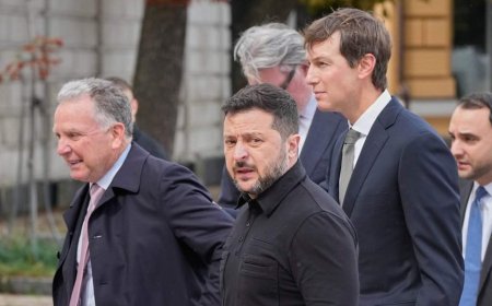 U.S. envoys Witkoff, Kushner hold ‘encouraging’ talks in Ukraine