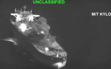 WATCH: US Missile Strike Sinks Iranian Tanker