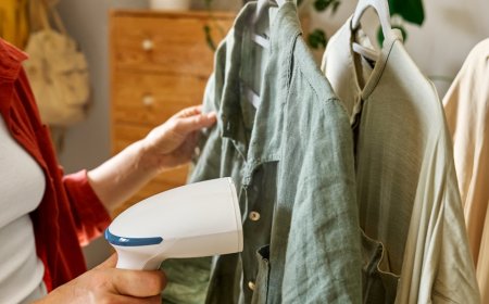 Skip the ironing board with this $22 steamer — 40% off on Amazon for Labor Day