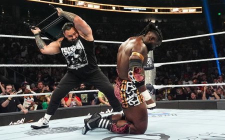 Bronson Reed returns to the ring leaner and meaner and looking like the future of WWE
