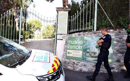 Art heist thieves make off with Renoir paintings worth millions from museum on French Riviera