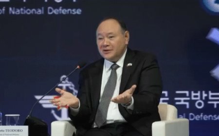 Philippines defense chief calls out China after note interrupts remarks at Seoul forum: 'Coercion, bullying'