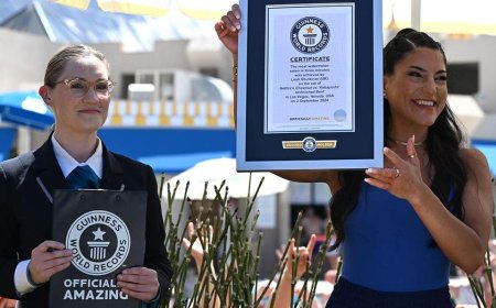 Professional eater inhales a burrito to reclaim a title she had lost as world's fastest