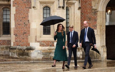 Prince George starts his 1st day at the prestigious Eton College