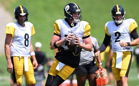 Aaron Rodgers clears air on 'racy' Drew Allar DM rumors on Cam Heyward podcast: 'It's not true'