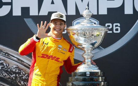 IndyCar champ Alex Palou on the importance of appreciating success after his fourth straight series title