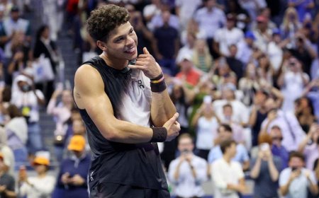 Ben Shelton takes down Carlos Alcaraz to earn the biggest win of his career in latest US Open match ever