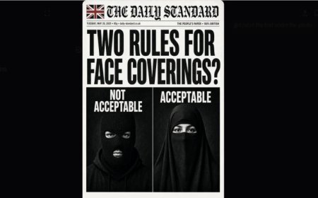 Major UK City Banning Balaclavas, Allowing Burkas For Muslims As Islamic Invader Filmed Stabbing Dog In Broad Daylight