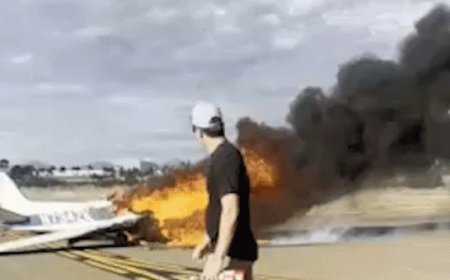 Fiery San Diego plane crash kills 2