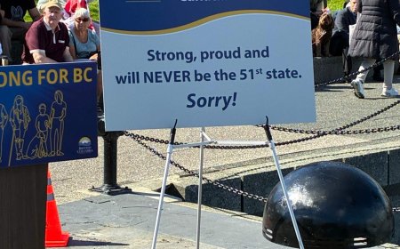 B.C. unveils new border signs: ‘We will never be the 51st state’