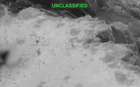US military releases footage of massive operation to rescue injured airman stranded inside Iran